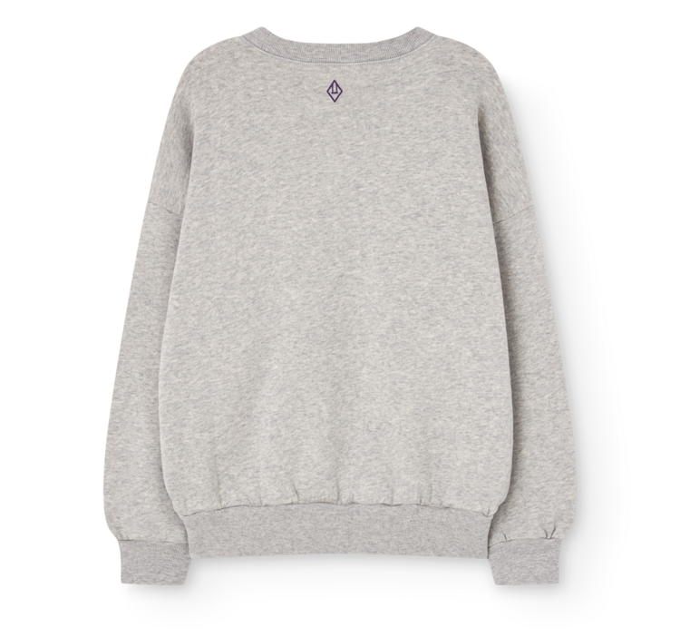The Animal Observatory Killifish Warm Sweatshirt - Medium Gray Heather