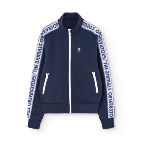 The Animal Observatory Zebra Track Jacket - Navy