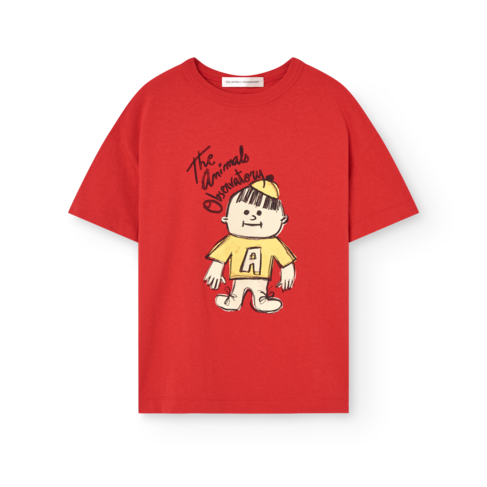 The Animal Observatory Dunker T-shirt - Red