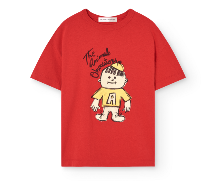 The Animal Observatory Dunker T-shirt - Red