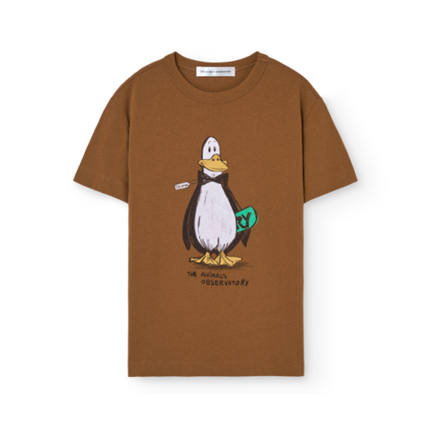 The Animal Observatory Rooster T-shirt - Brown