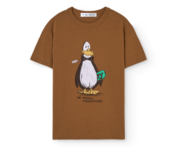 The Animal Observatory Rooster T-shirt - Brown