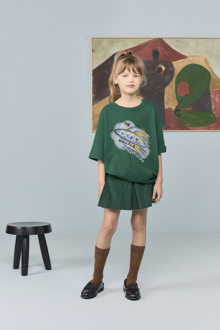 The Animal Observatory Collie T-shirt - Dark Green
