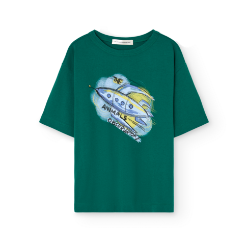 The Animal Observatory Collie T-shirt - Dark Green