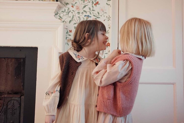 Emile et Ida Robe Point de Croix - Roseau