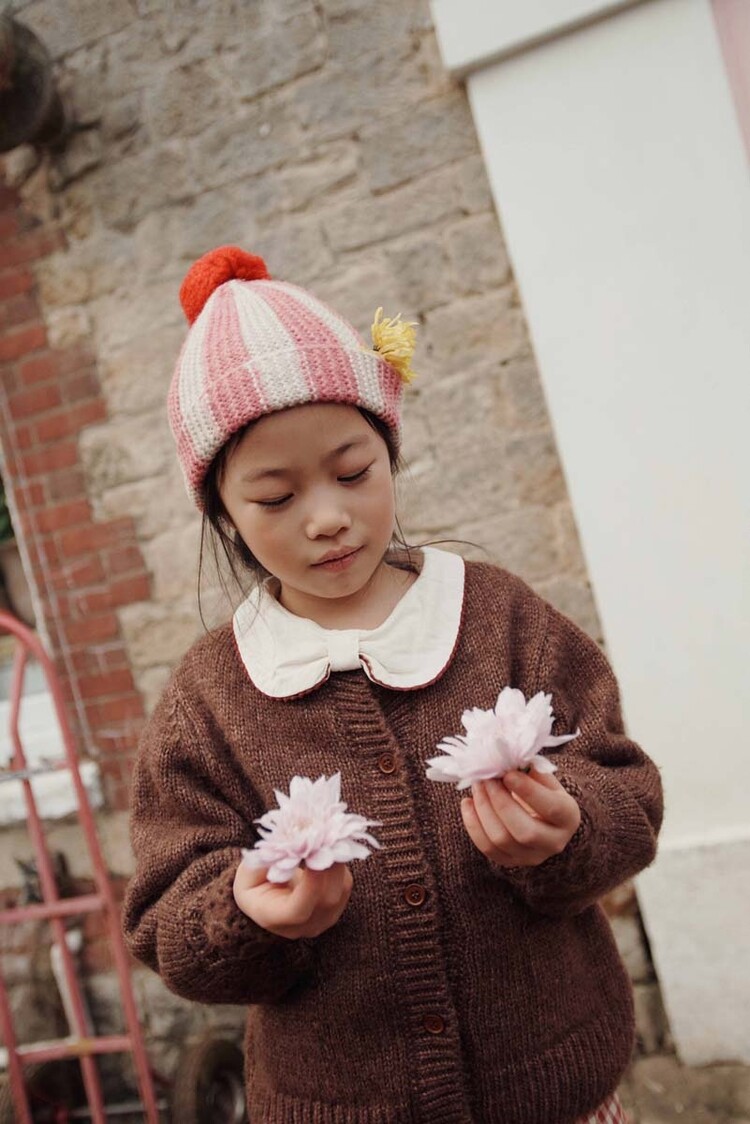Emile et Ida Cardigan Doudou - Brown