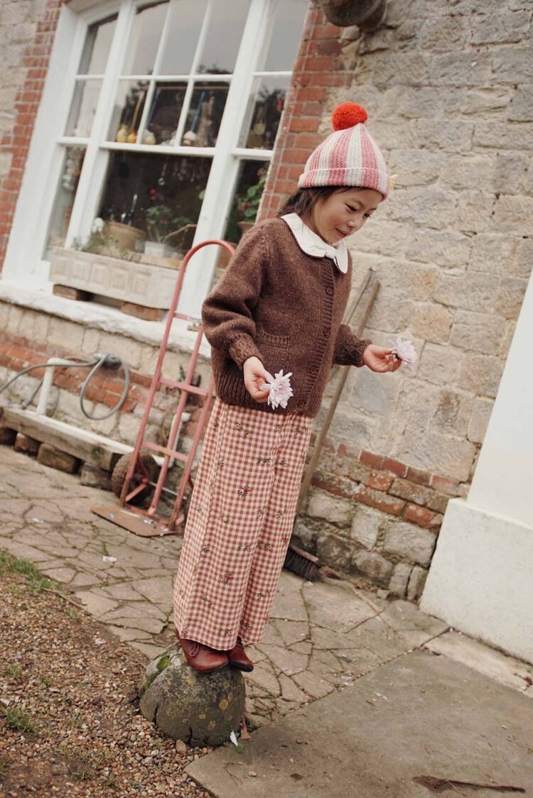 Emile et Ida Cardigan Doudou - Brown