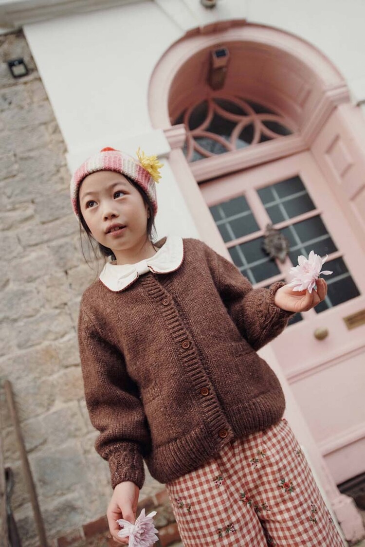Emile et Ida Cardigan Doudou - Brown