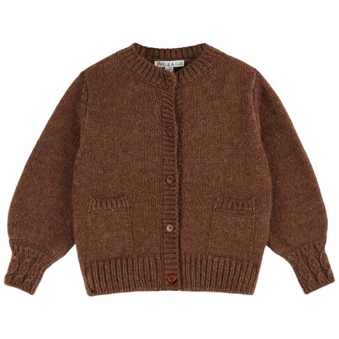 Emile et Ida Cardigan Doudou - Brown