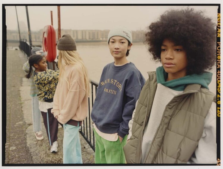 Main Story UK Crew Sweatshirt - Bonbon Fleece