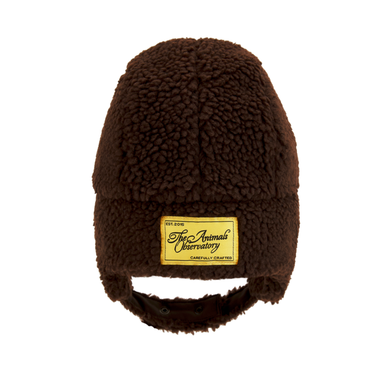 The Animal Observatory Perkingese Kid Hat - Dark Brown