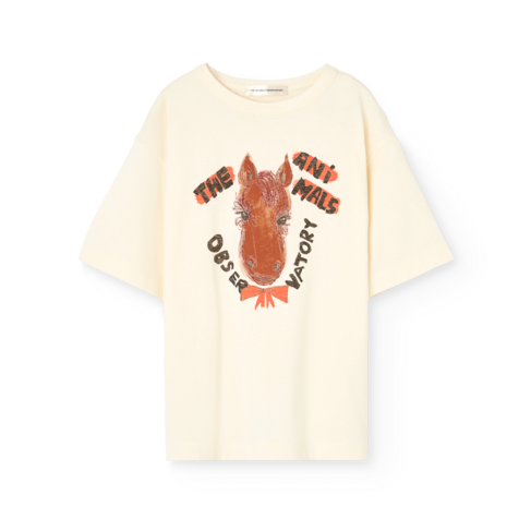 The Animal Observatory Collie T-shirt - Raw White