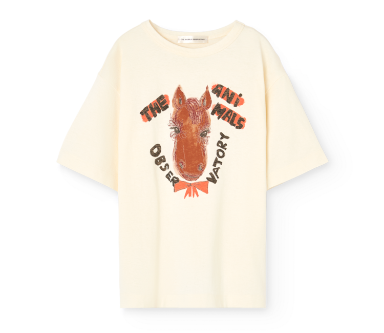 The Animal Observatory Collie T-shirt - Raw White