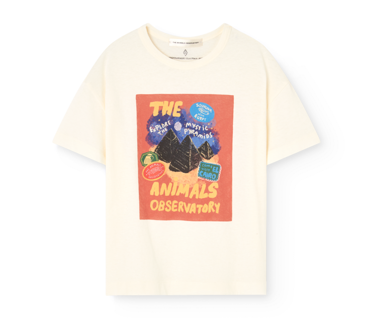 The Animal Observatory Dunker T-shirt - White