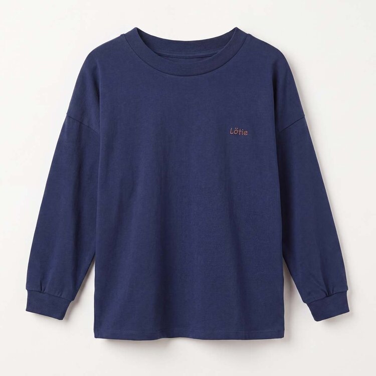 Lotiekids Heavy Weight T-shirt LOTIE embro + GOOD MONSTER back