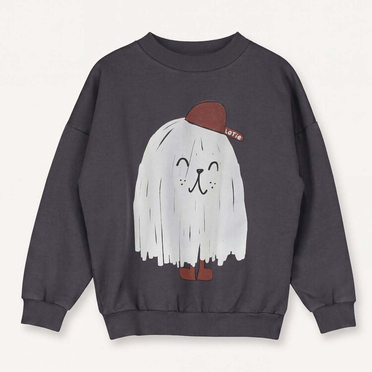 Lotiekids Sweatshirt Brushed Sweat Good Monster - Anthracite