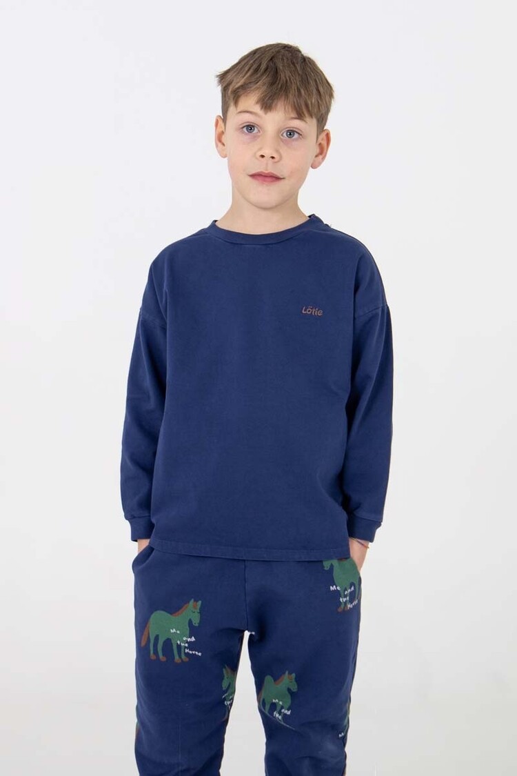 Lotiekids Heavy Weight T-shirt LOTIE embro + GOOD MONSTER back