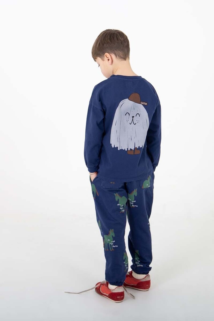 Lotiekids Heavy Weight T-shirt LOTIE embro + GOOD MONSTER back