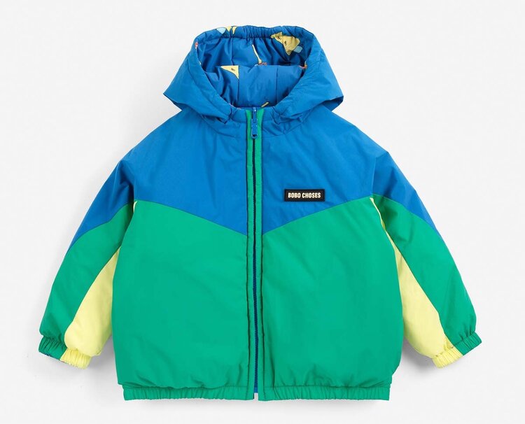 Bobo Choses Baby Mush Monster Duo all over reversible anorak