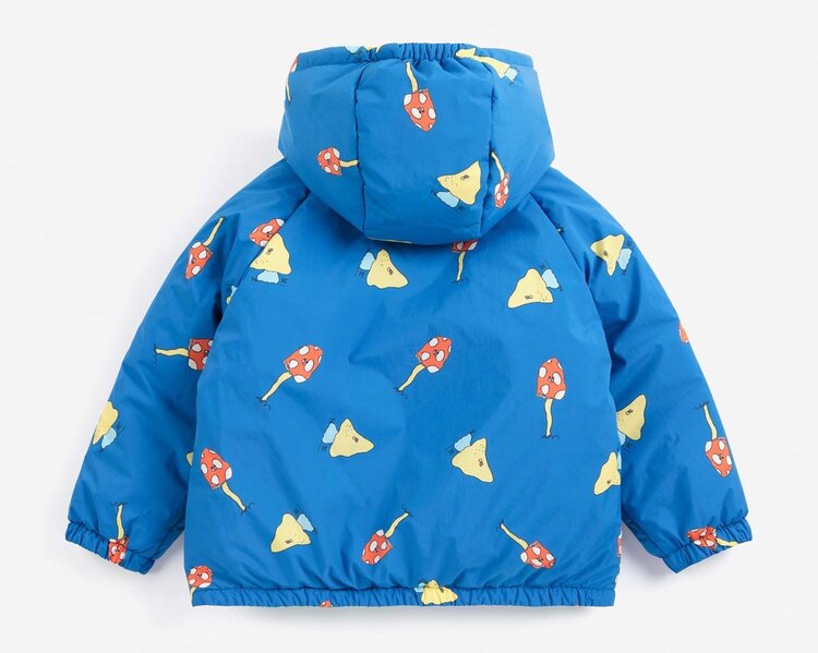 Bobo Choses Baby Mush Monster Duo all over reversible anorak