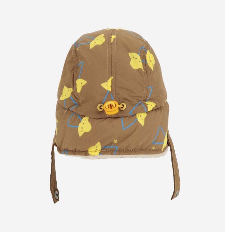 Bobo Choses Pixel Abduction all over winter cap