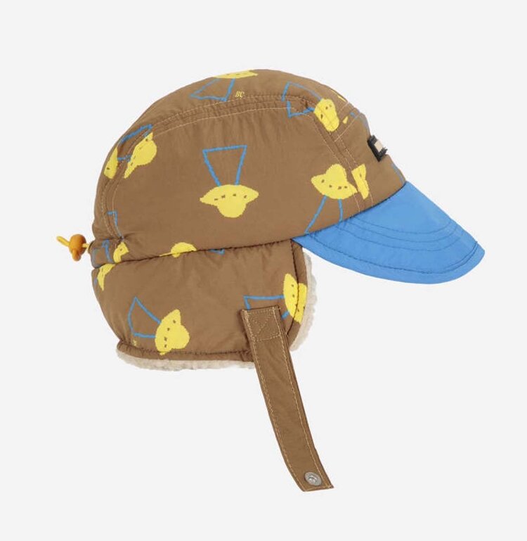 Bobo Choses Pixel Abduction all over winter cap