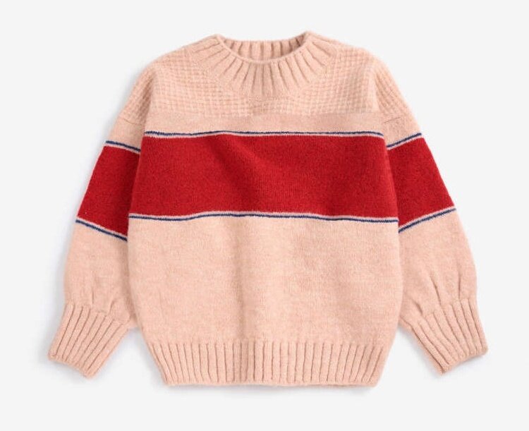 Bobo Choses  Stripes jacquard jumper