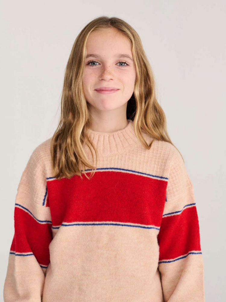 Bobo Choses  Stripes jacquard jumper