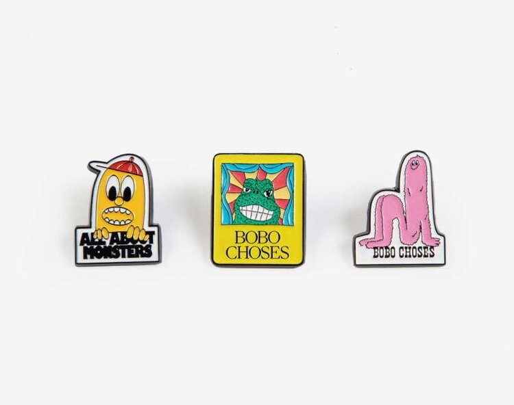 Bobo Choses All About Monsters pins