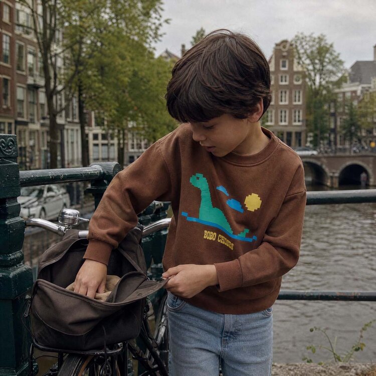 Bobo Choses Lake Monster sweatshirt