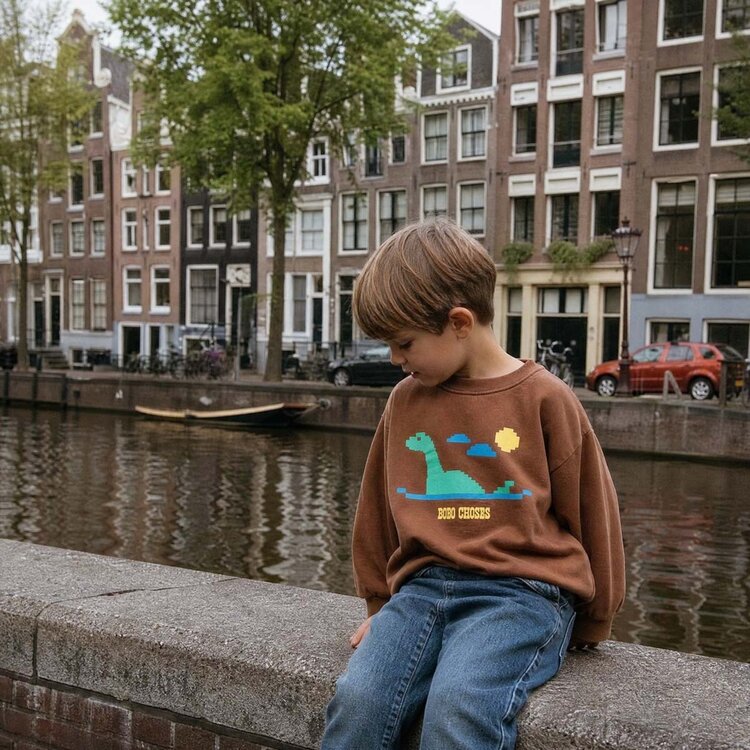 Bobo Choses Lake Monster sweatshirt