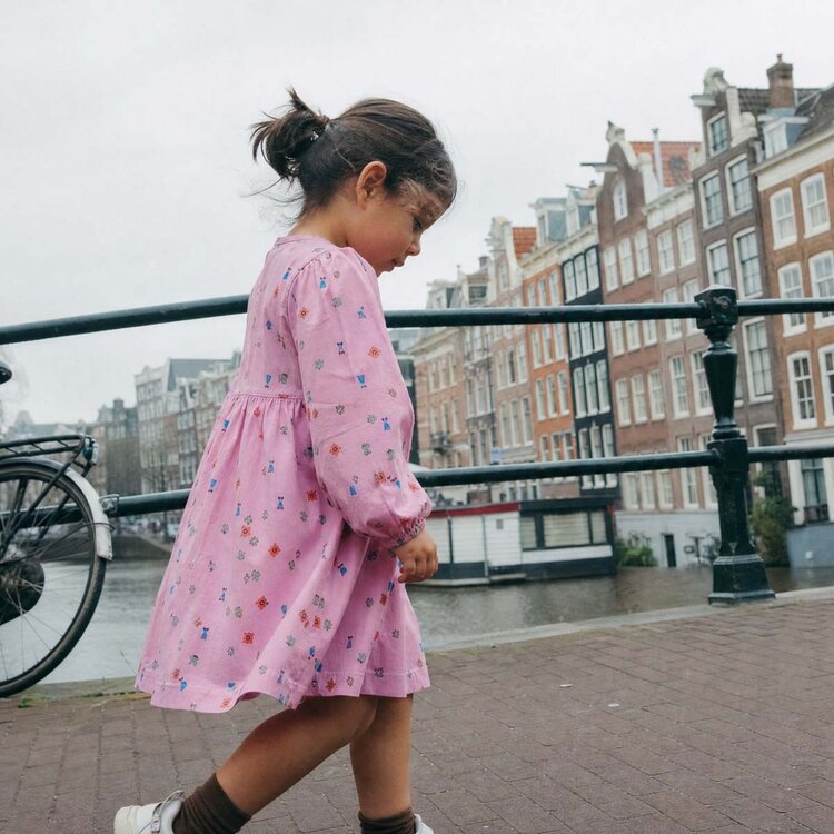 Bobo Choses Blossom all over woven dress