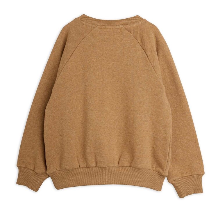 Mini Rodini Panther sp melange sweatshirt - brown