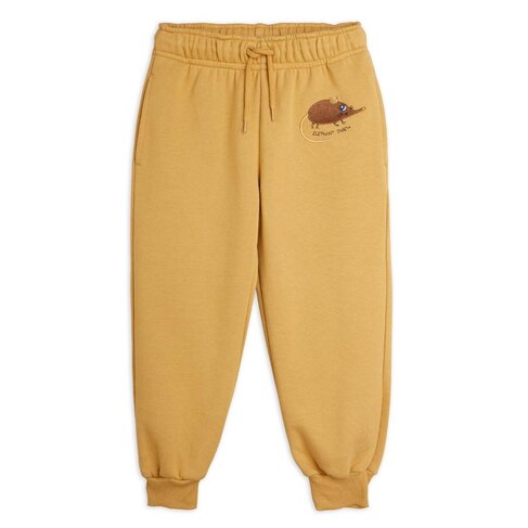 Mini Rodini Elephant shrew emb sweatpants - beige