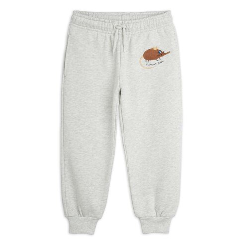 Mini Rodini Elephant shrew emb sweatpants - grey