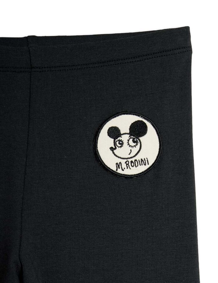 Mini Rodini Ritzratz patch leggings - black