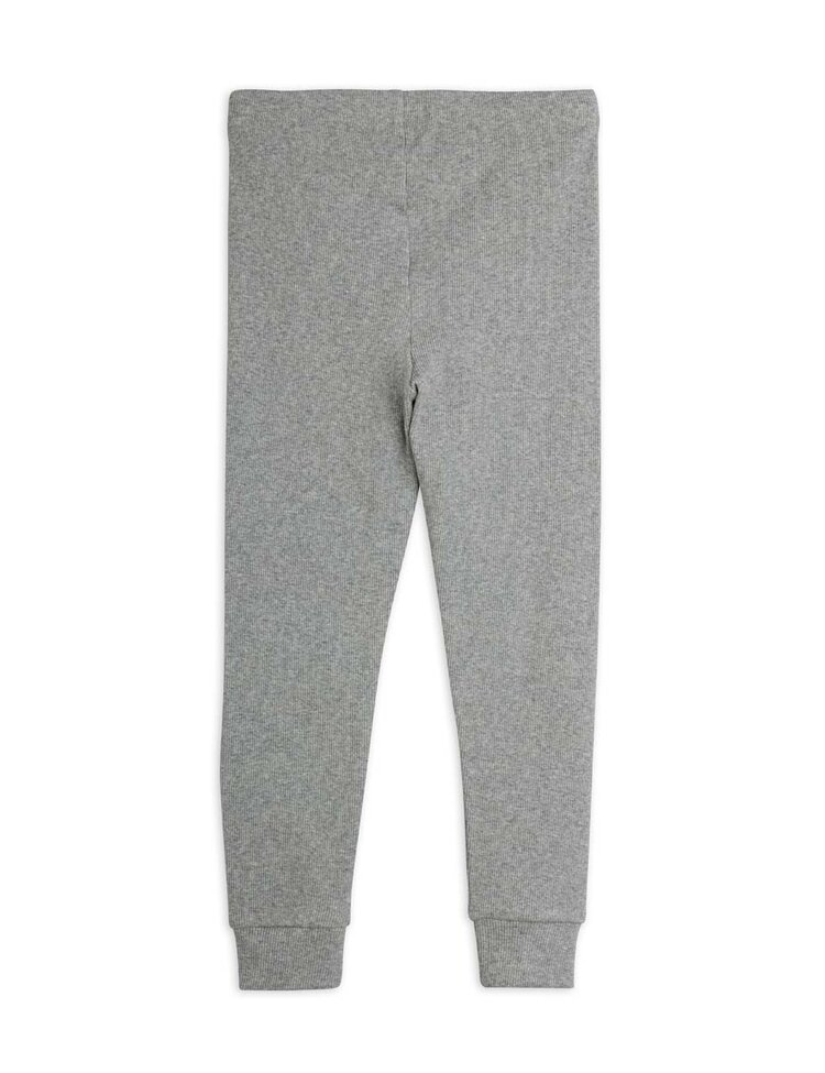 Mini Rodini Rabbit application leggings - grey