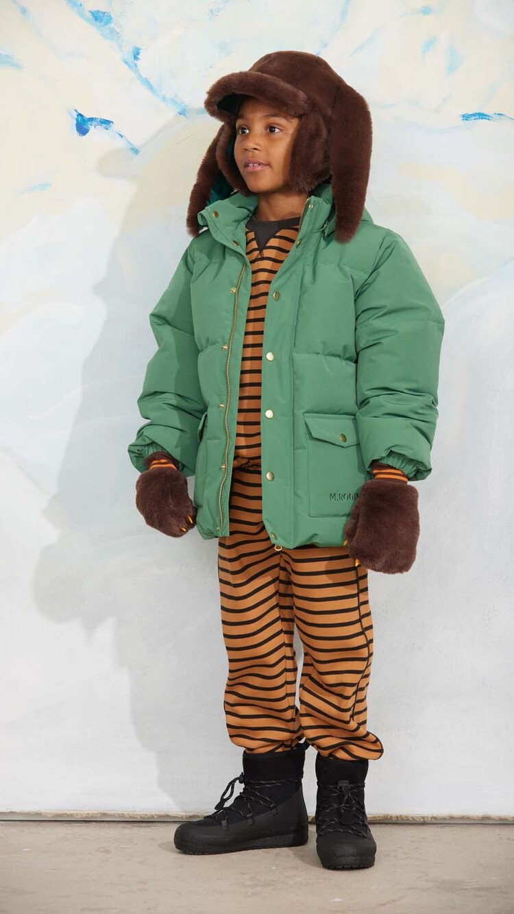 Mini Rodini Violas aop heavy puffer - multi - Copy
