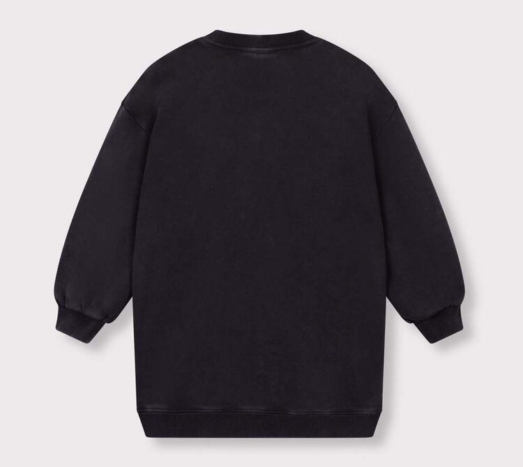 ALIX Knitted 14lx sweatdress - charcoal grey