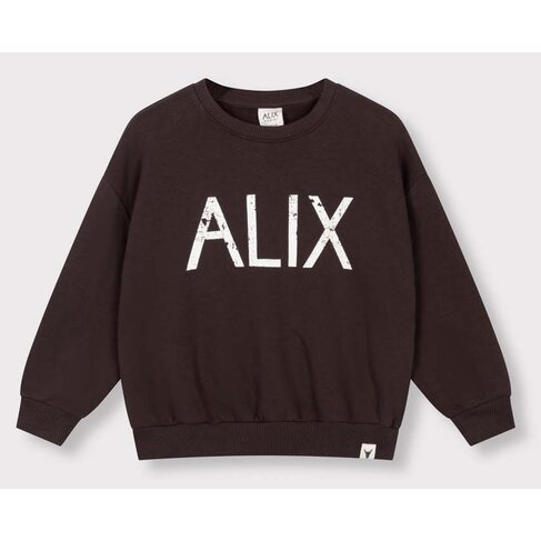 ALIX Knitted world tour sweater - warm brown