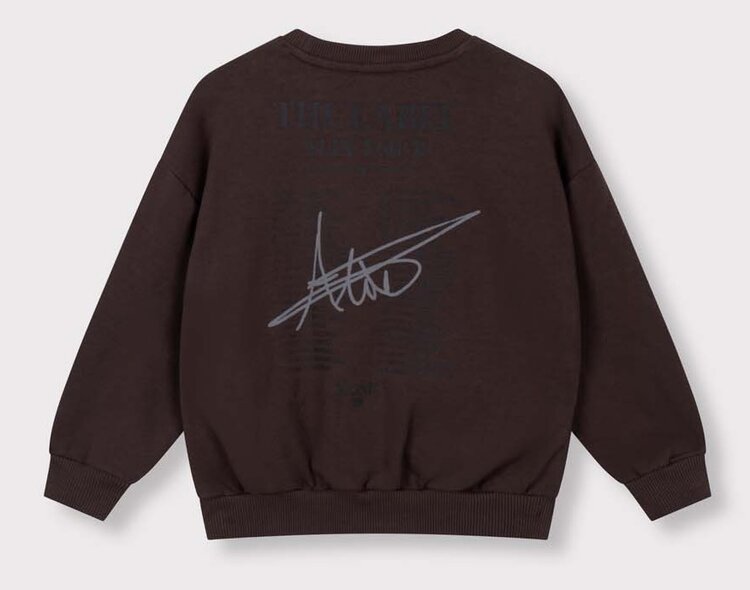 ALIX Knitted world tour sweater - warm brown