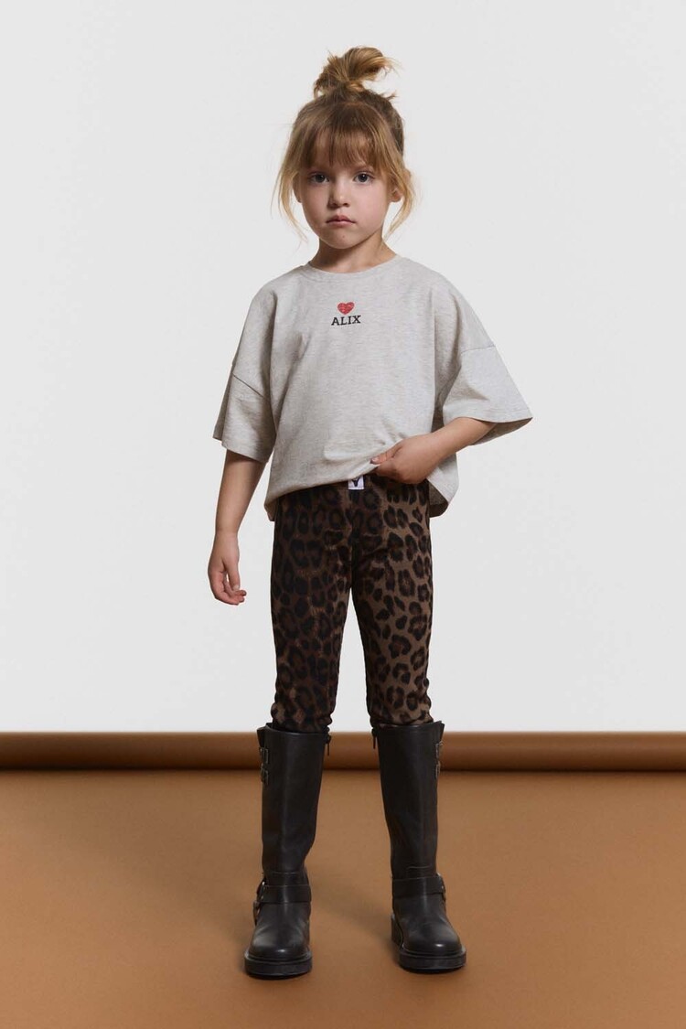ALIX Knitted tiger leggings - animal