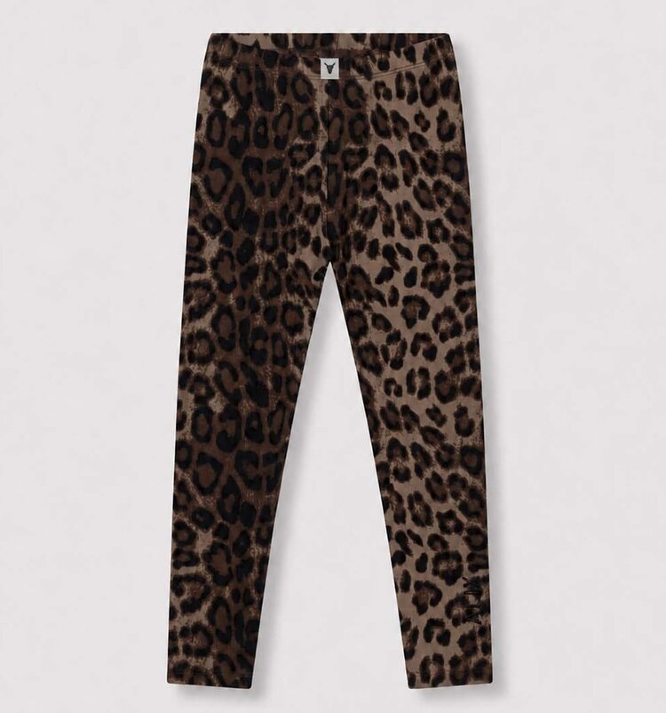 ALIX Knitted tiger legging - animal
