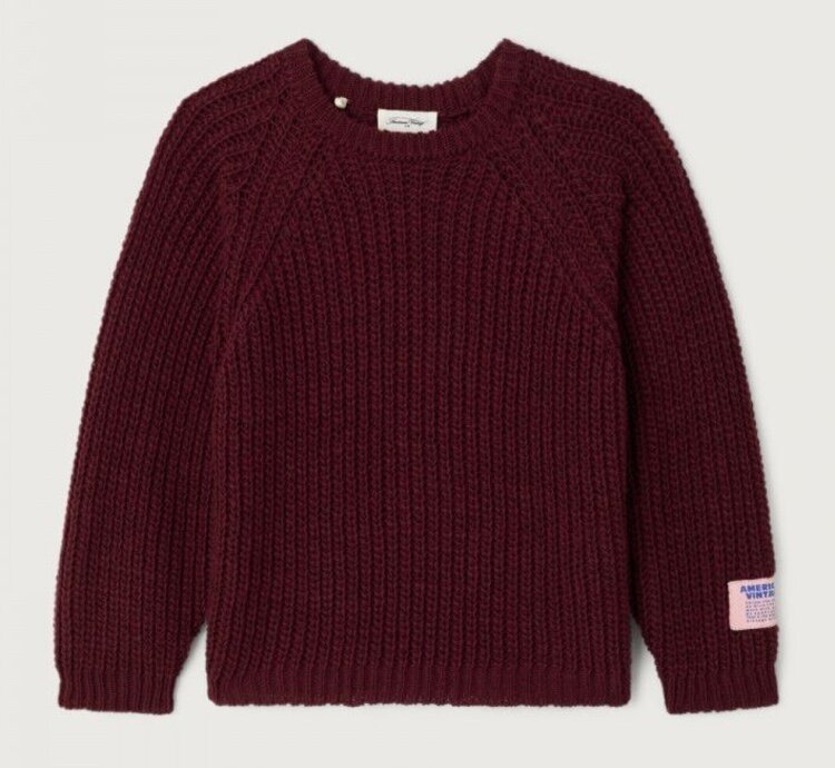 American Vintage CYROW pulls - Bordeaux Chine
