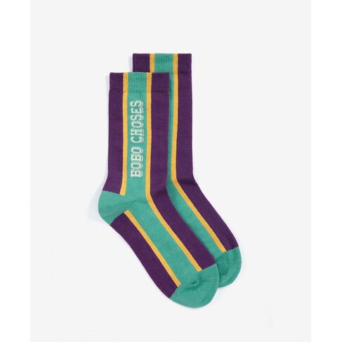 Bobo Choses Bobo Choses embossed extra long socks - 2