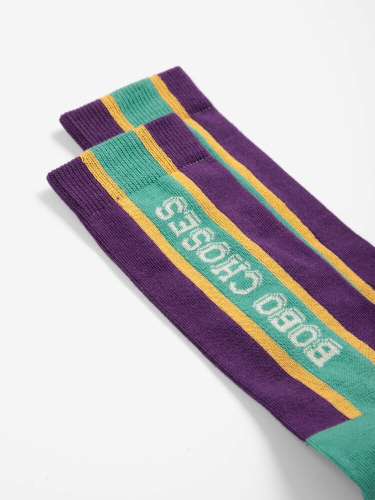 Bobo Choses Bobo Choses embossed extra long socks - 2