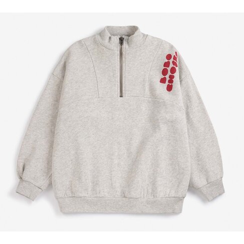 Bobo Choses Bobo Choses Bolder half zipped sweatshirt -2