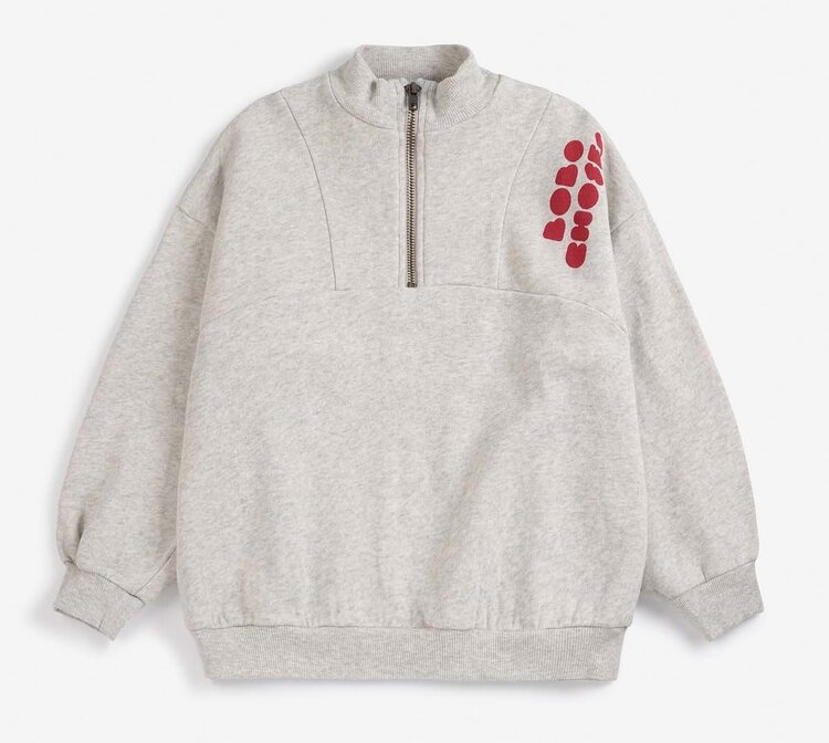 Bobo Choses  Bobo Choses Bolder half zipped sweatshirt -2