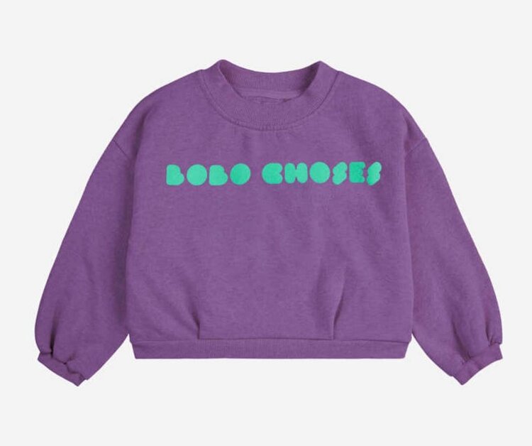 Bobo Choses Bobo Choses Bolder cropped sweatshirt - 2