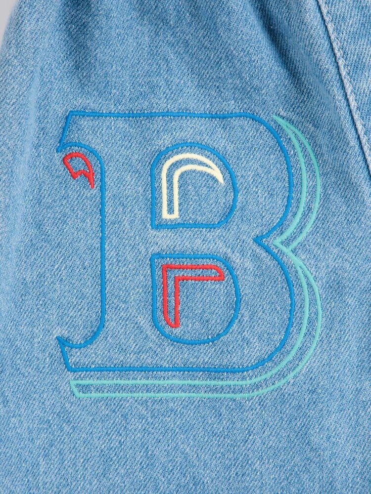 Bobo Choses Baby BC Embossed denim pants - 2